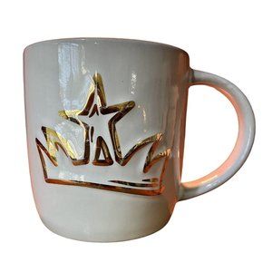 Starbucks 2016 Anniversary Collection Golden Siren Crown Mug 14 fl oz Ltd Ed